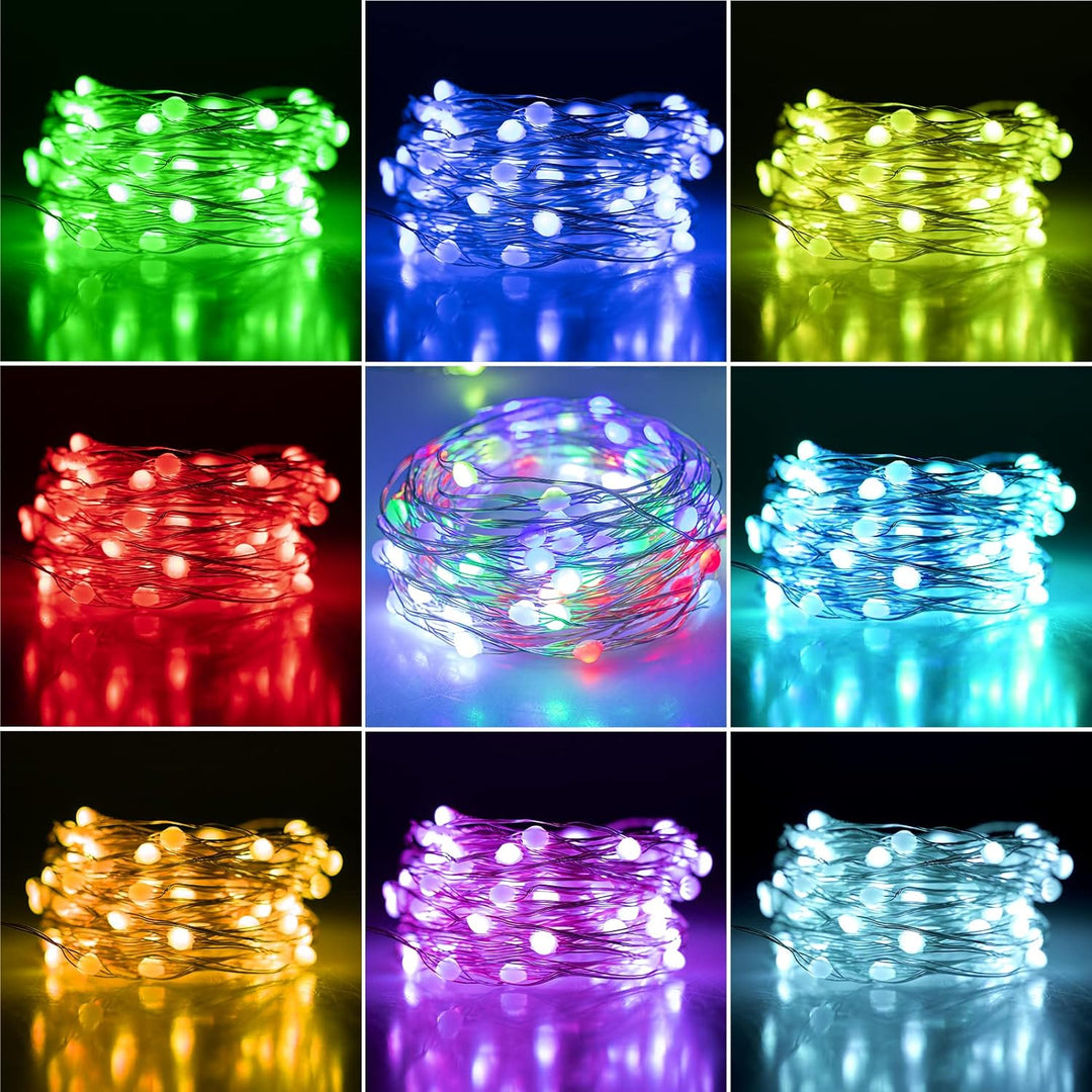 38ft String Lights with 100 Color Changing LED