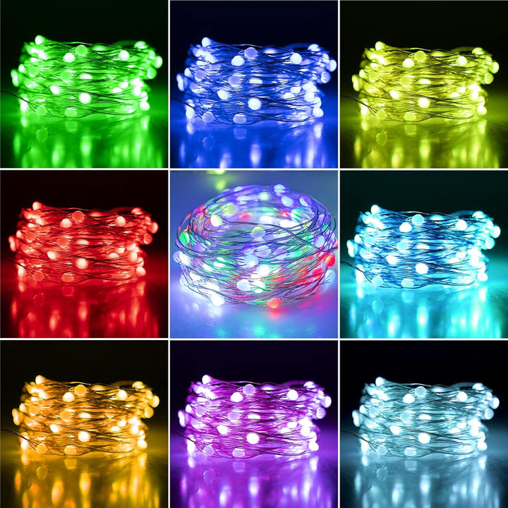 38ft String Lights with 100 Color Changing LED