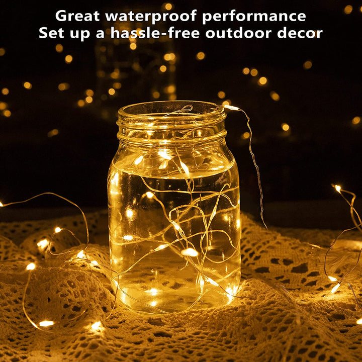 16Ft 50 LEDs Cozy Warm Dimmable Fairy Lights